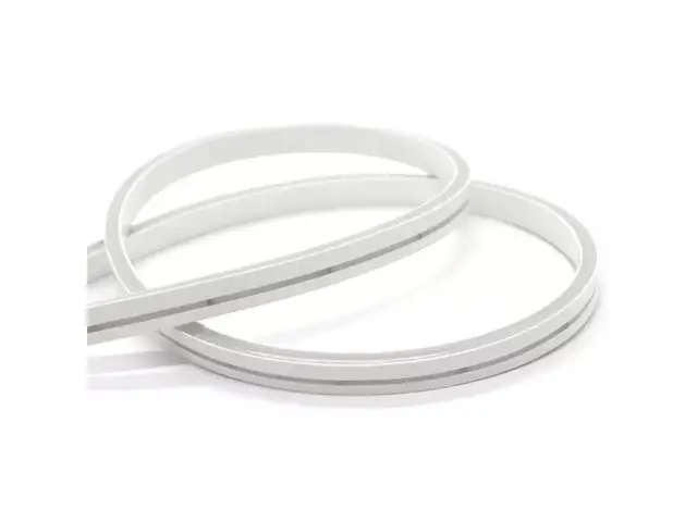 LED neon flex, a continuous flexible strip that gives an even line of light with no visible dots