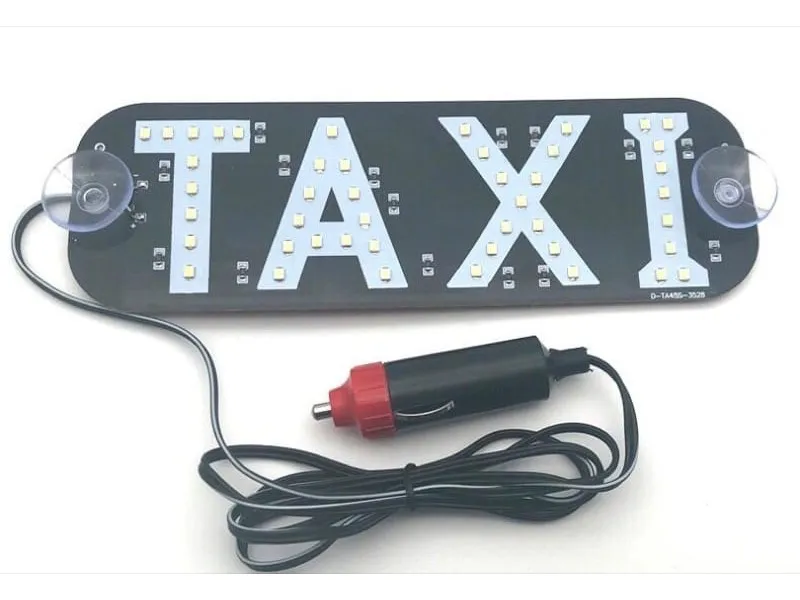 Illuminated sign lettering lit from within by LED modules